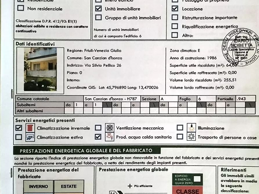 Immagine 18 di Appartamento in vendita  in Via Silvio Pellico a San Canzian D'isonzo