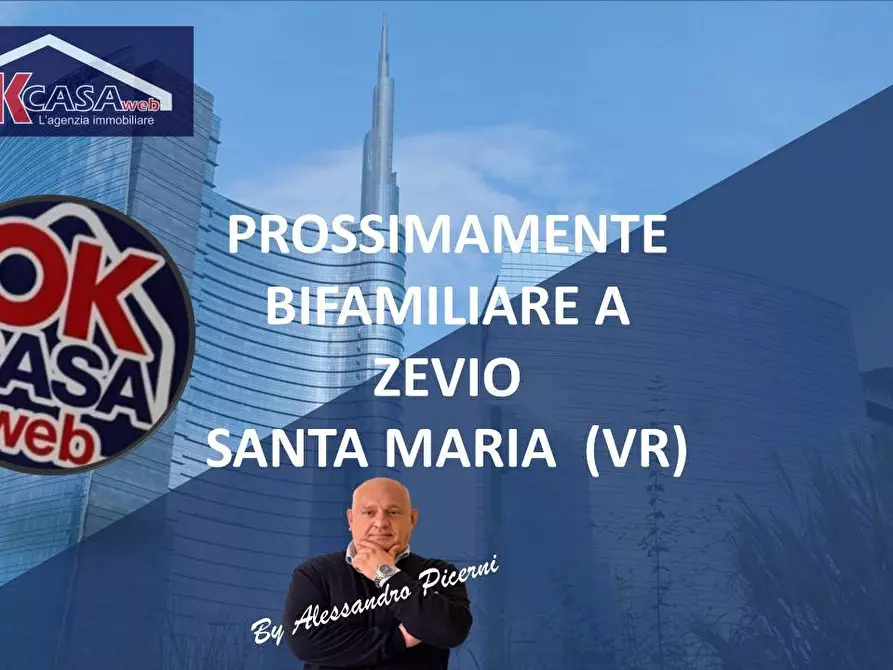 Immagine 1 di Villetta a schiera in vendita  in via Unità d'Italia a Zevio