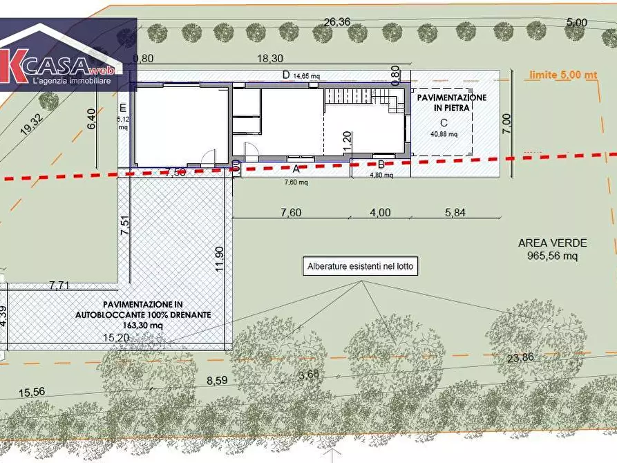 Immagine 2 di Terreno residenziale in vendita  in via ponte santa caterina a Sona