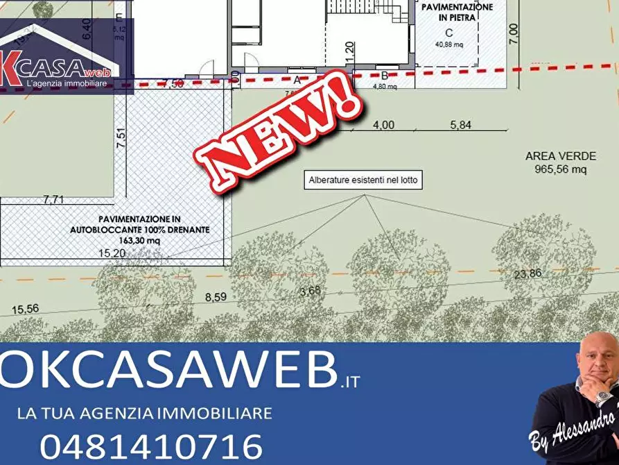 Immagine 1 di Terreno residenziale in vendita  in via ponte santa caterina a Sona