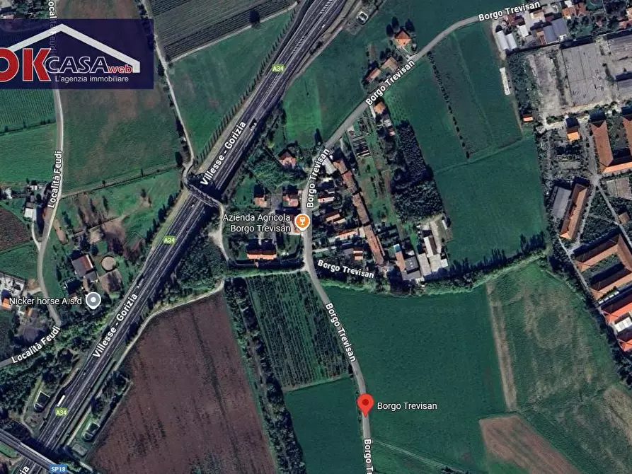 Immagine 12 di Terreno residenziale in vendita  in Via Borgo Trevisan a Farra D'isonzo