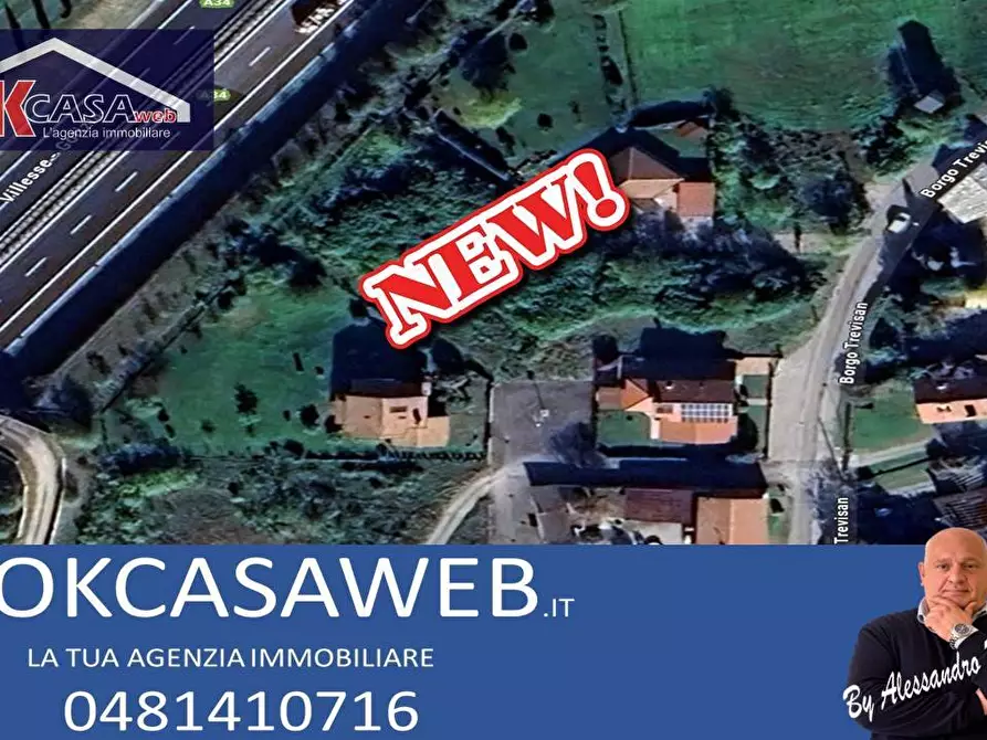 Immagine 1 di Terreno residenziale in vendita  in Via Borgo Trevisan a Farra D'isonzo