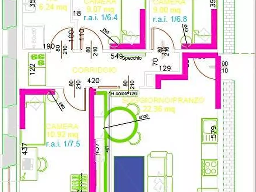 Immagine 13 di Camera in affitto  in alto san nazzaro 7 a Verona