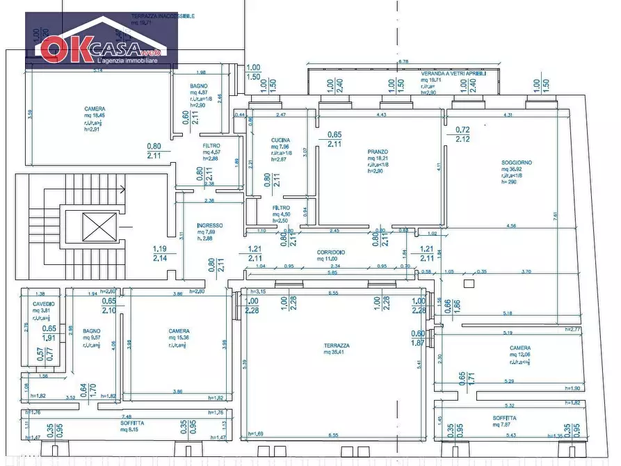 Immagine 57 di Appartamento in vendita  in via san Nicolo' 3 a Verona