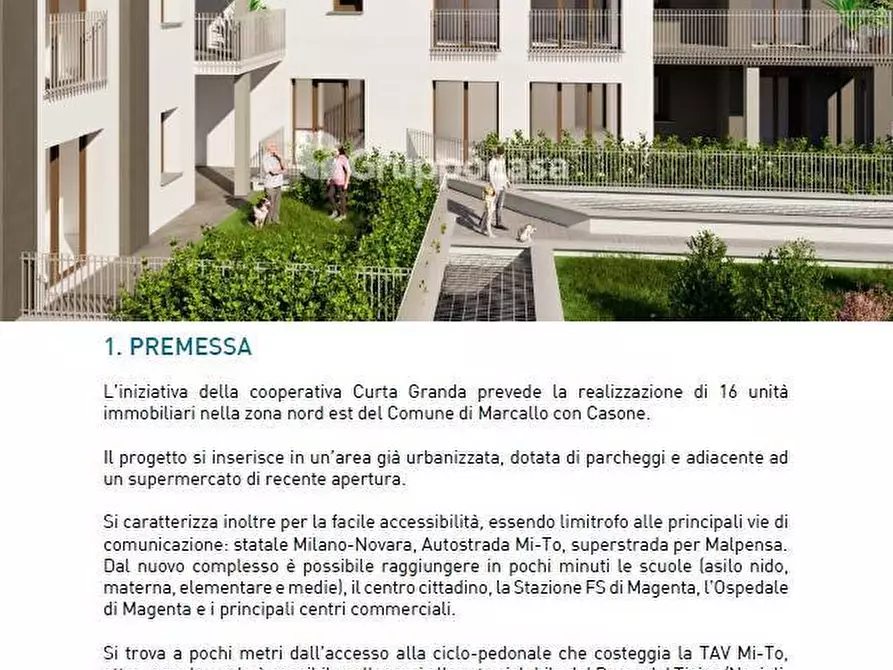 Immagine 28 di Appartamento in vendita  in Via Damiano Chiesa a Bernate Ticino