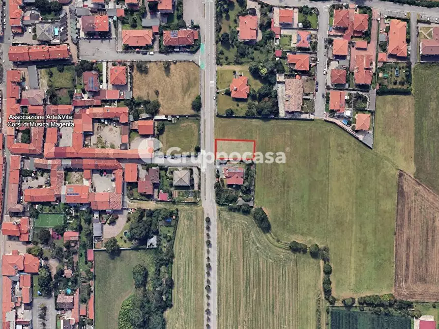 Immagine 3 di Terreno residenziale in vendita  in Via A. Moro a Bernate Ticino