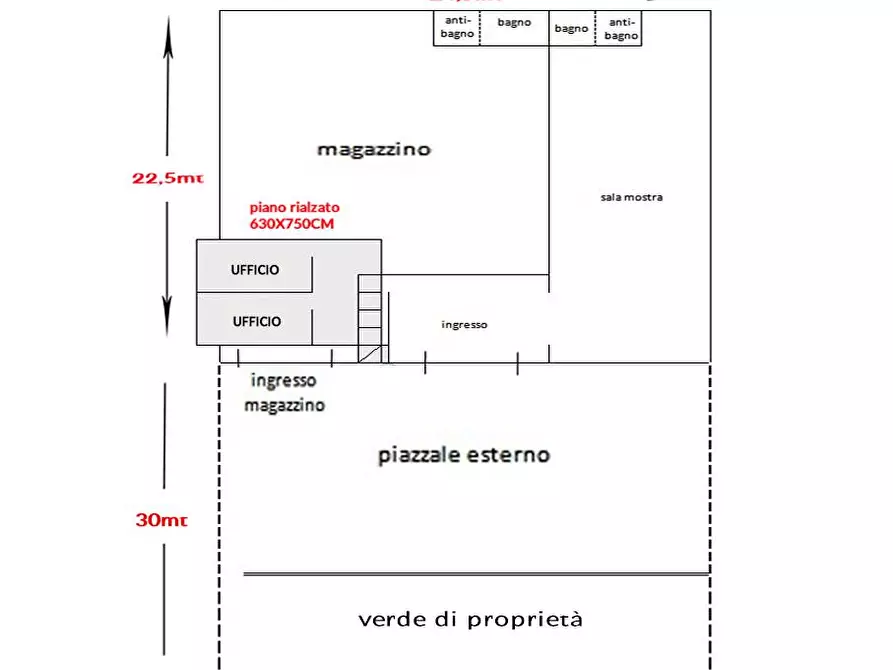 Immagine 2 di Locale commerciale   in SS 16 NORD a Vasto