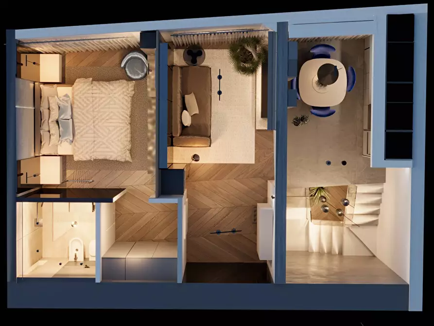 Immagine 23 di Casa semindipendente in vendita  in PIAZZA SANTA CHIARA a Vasto