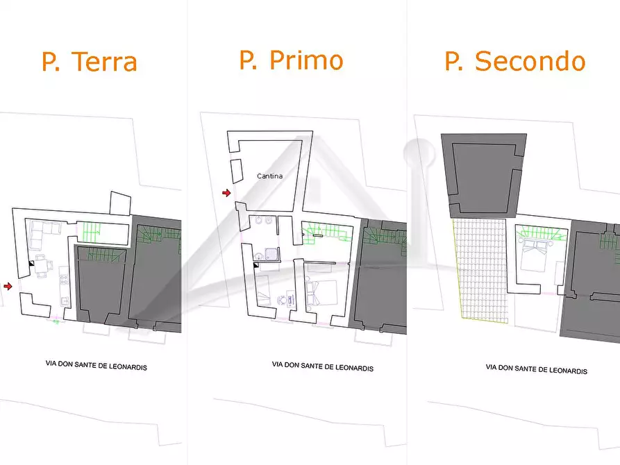 Immagine 7 di Casa indipendente in vendita  in Via De Leonardis Don Sante 401 a San Demetrio Ne' Vestini