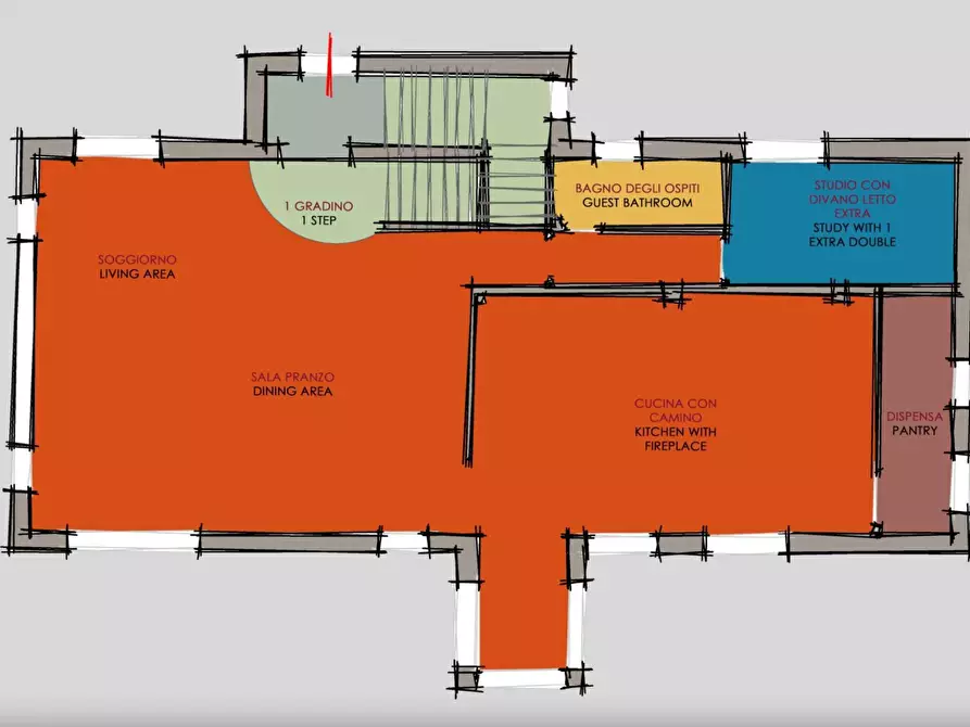 Immagine 120 di Rustico / casale in vendita  in CONTRADA GRAZIE 12 a Civitanova Marche