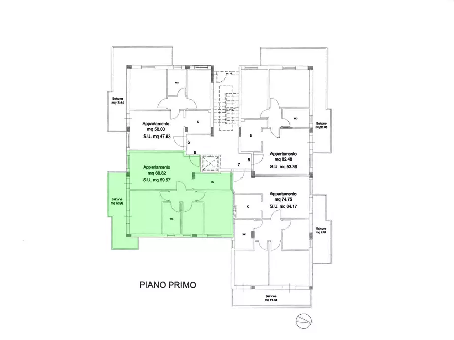 Immagine 60 di Appartamento in vendita  in Via Emilia 12 a Alba Adriatica