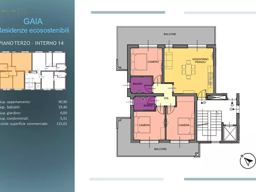 Immagine 23 di Appartamento in vendita  in Via E. Duse 15 a San Benedetto Del Tronto