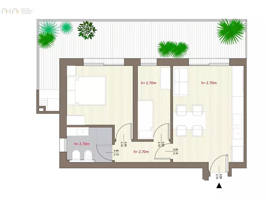 Immagine 14 di Appartamento in vendita  in Via E. Duse 15 a San Benedetto Del Tronto