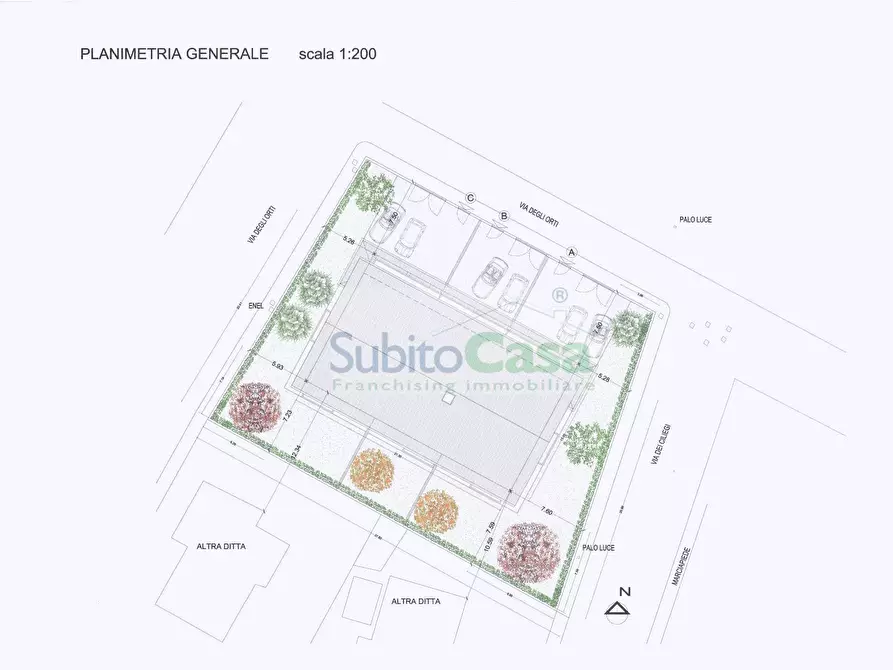 Immagine 21 di Villetta a schiera in vendita  in Via Degli Orti a Abbateggio