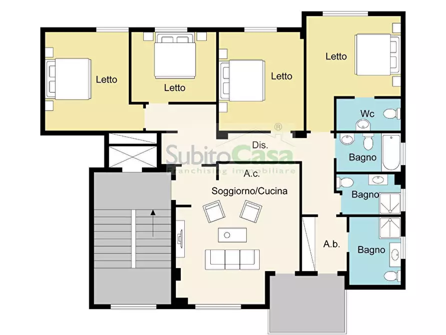 Immagine 31 di Appartamento in vendita  in Via Roccamorice 17 a Chieti