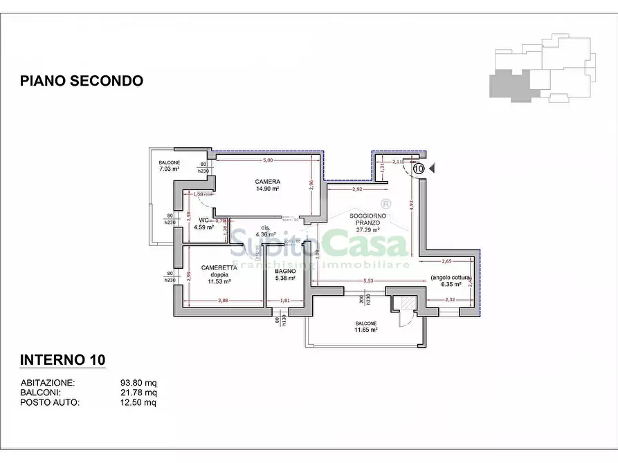 Immagine 12 di Appartamento in vendita  in Via Tommaso di Giovanni snc a Cepagatti