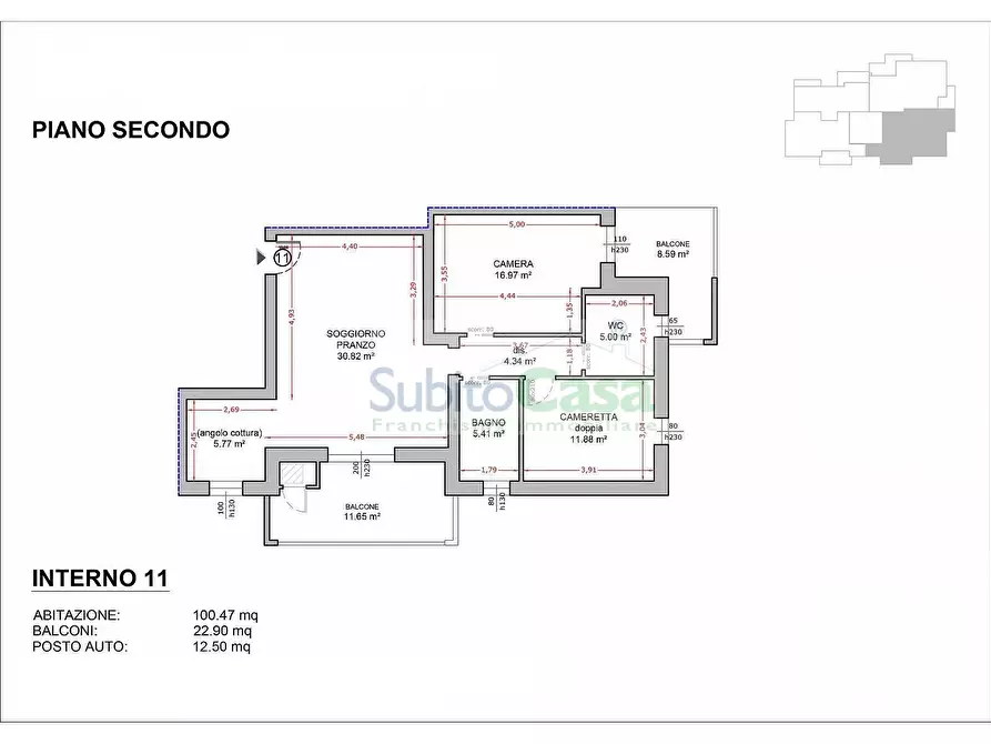 Immagine 14 di Appartamento in vendita  in Via Tommaso di Giovanni snc a Cepagatti