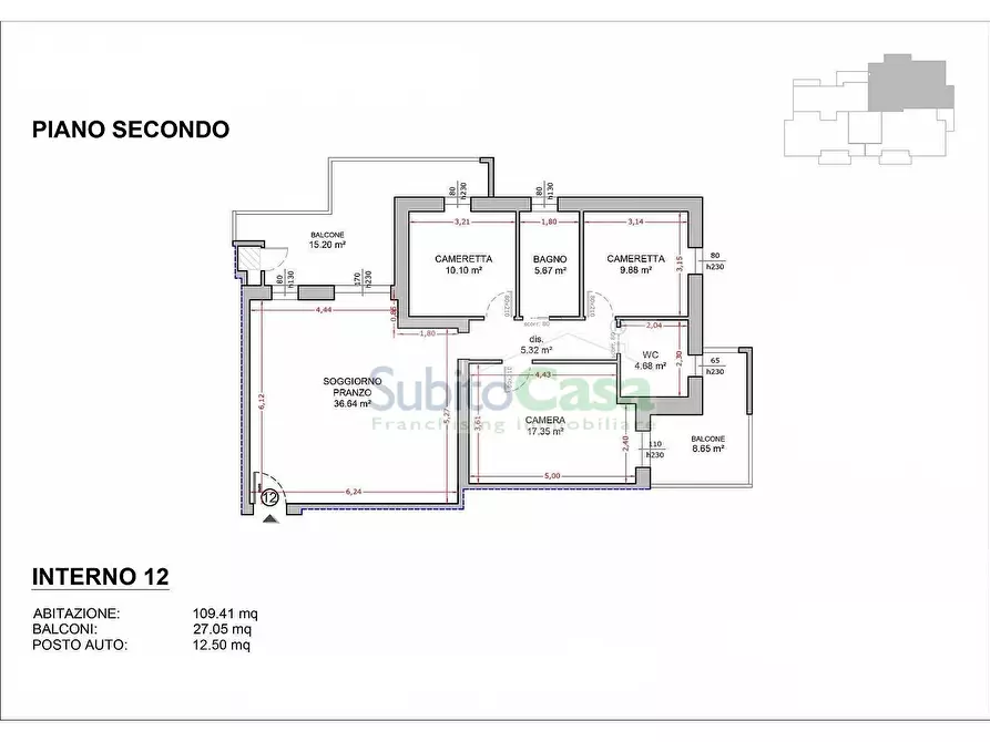 Immagine 16 di Appartamento in vendita  in Via Tommaso di Giovanni snc a Cepagatti