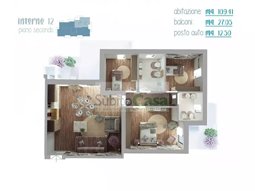 Immagine 17 di Appartamento in vendita  in Via Tommaso di Giovanni snc a Cepagatti