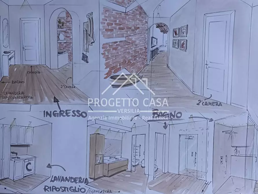 Immagine 22 di Appartamento in vendita  in VIA DE GASPERI a Pietrasanta