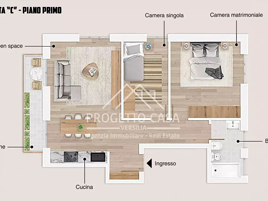 Immagine 25 di Appartamento in vendita  in VIA VITTORIO VENETO a Camaiore