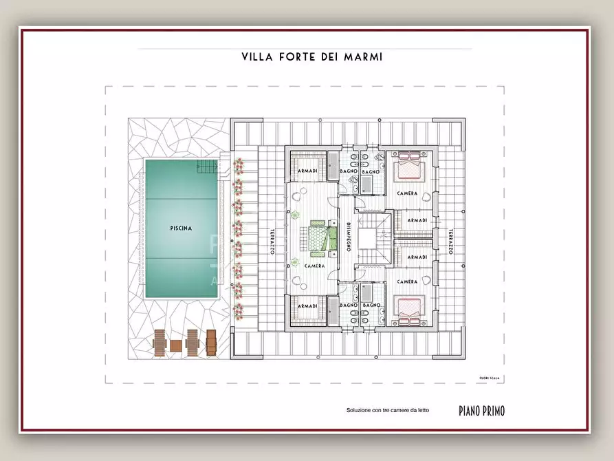 Immagine 22 di Casa indipendente in vendita  in VIA catalani forte dei marmi a Pietrasanta