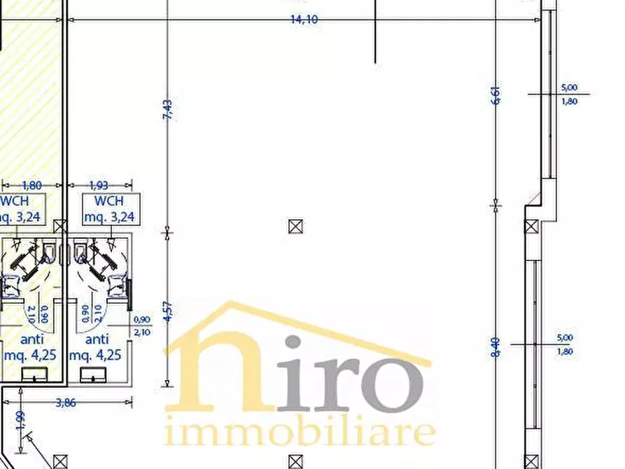 Immagine 4 di Ufficio in affitto  in VIALE EUROPA 145 a Spoltore