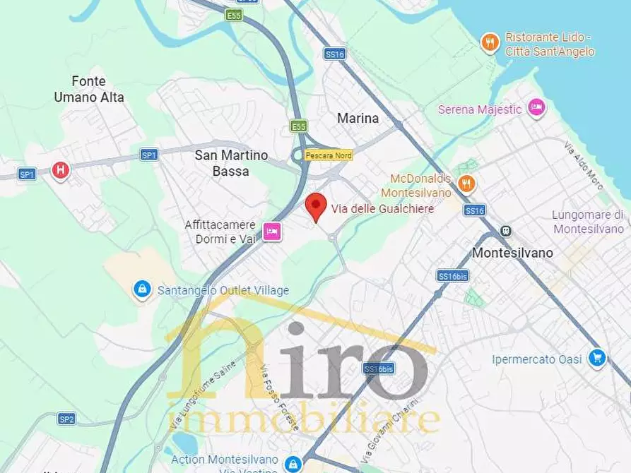 Immagine 1 di Locale commerciale in affitto  in Via Delle Gualchiere a Città Sant'angelo