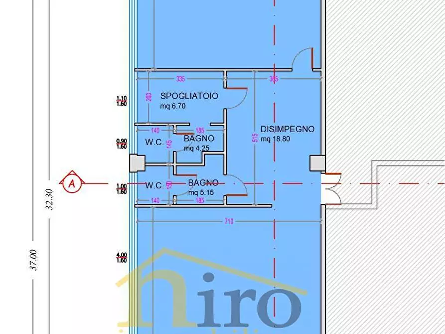 Immagine 4 di Locale commerciale in affitto  in Via Delle Gualchiere a Città Sant'angelo