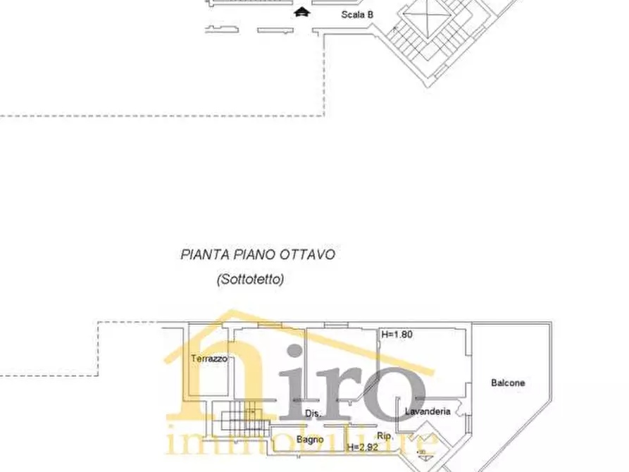 Immagine 30 di Attico in vendita  in Via Tirino 12 a Pescara