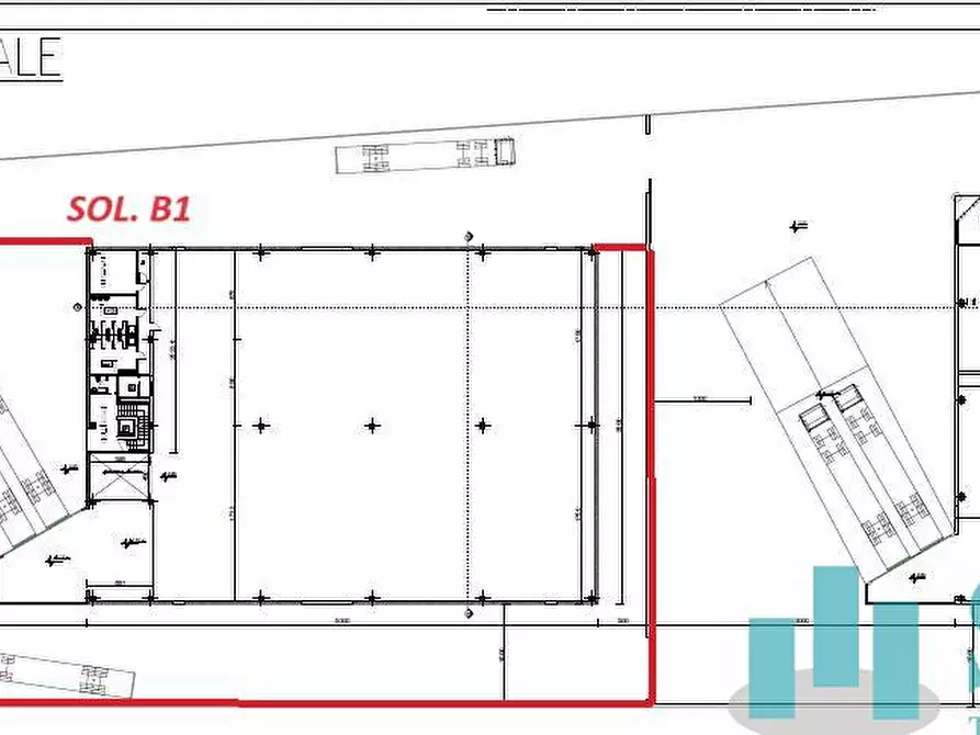 Immagine 3 di Capannone industriale in vendita  in Via Madonnina a Bernareggio