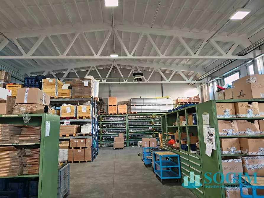 Immagine 18 di Capannone industriale in affitto  in via Leopardi 13 a Briosco