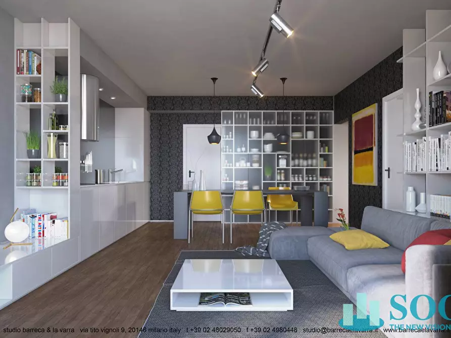 Immagine 12 di Appartamento in vendita  in Via Morosini 28 a Milano