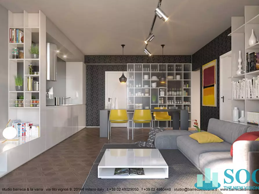 Immagine 11 di Appartamento in vendita  in Via Morosini 28 a Milano