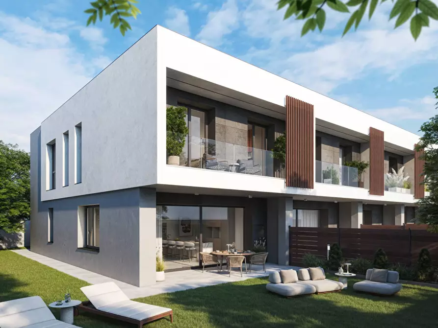 Immagine 3 di Villetta a schiera in vendita  in via leonardo da vinci snc a Vimodrone