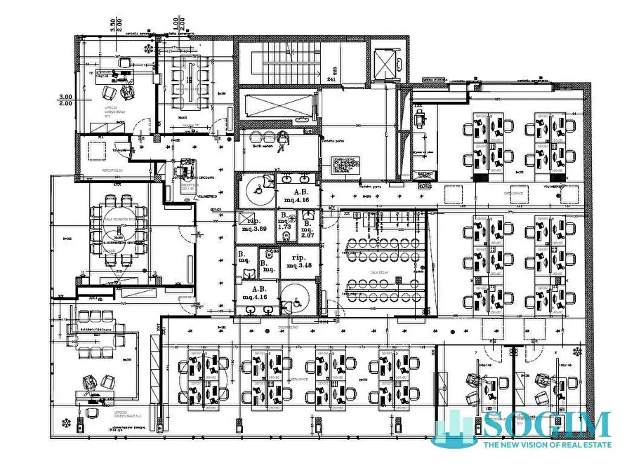 Immagine 6 di Ufficio in affitto  in via carducci 101 a Lissone
