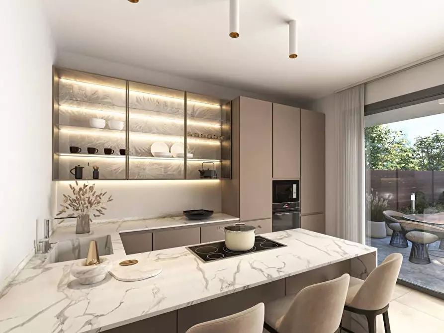 Immagine 5 di Villetta a schiera in vendita  in via leonardo da vinci snc a Vimodrone