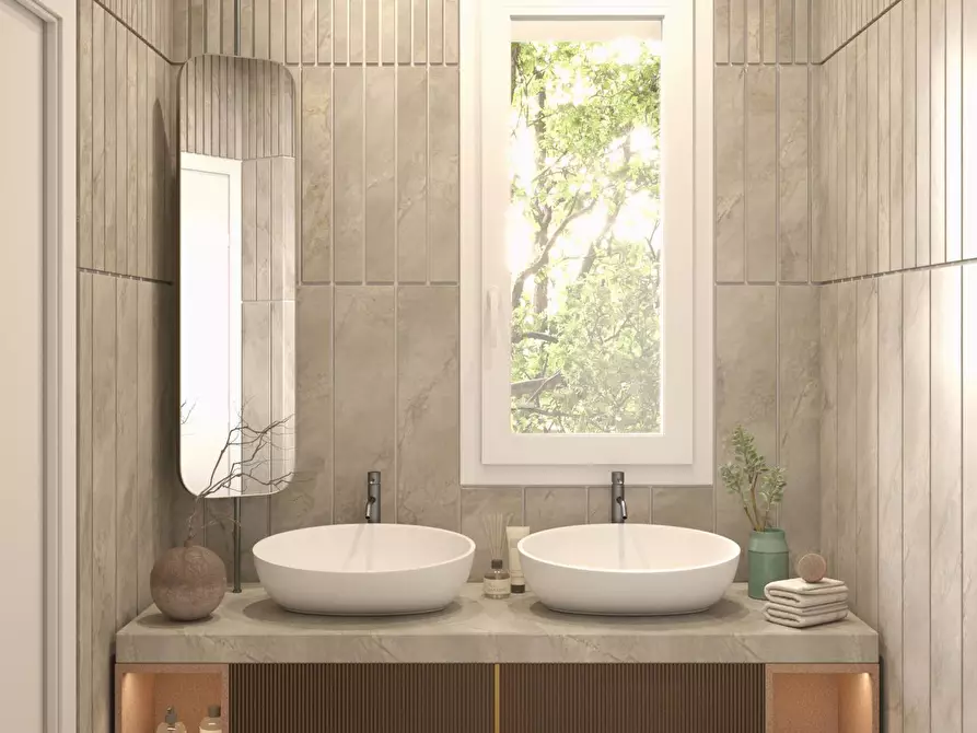 Immagine 10 di Attico in vendita  in via Medici 21 a Monza