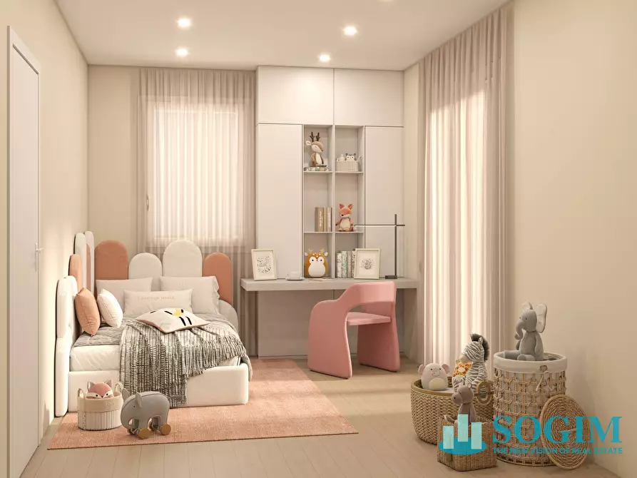 Immagine 15 di Attico in vendita  in via Medici 21 a Monza