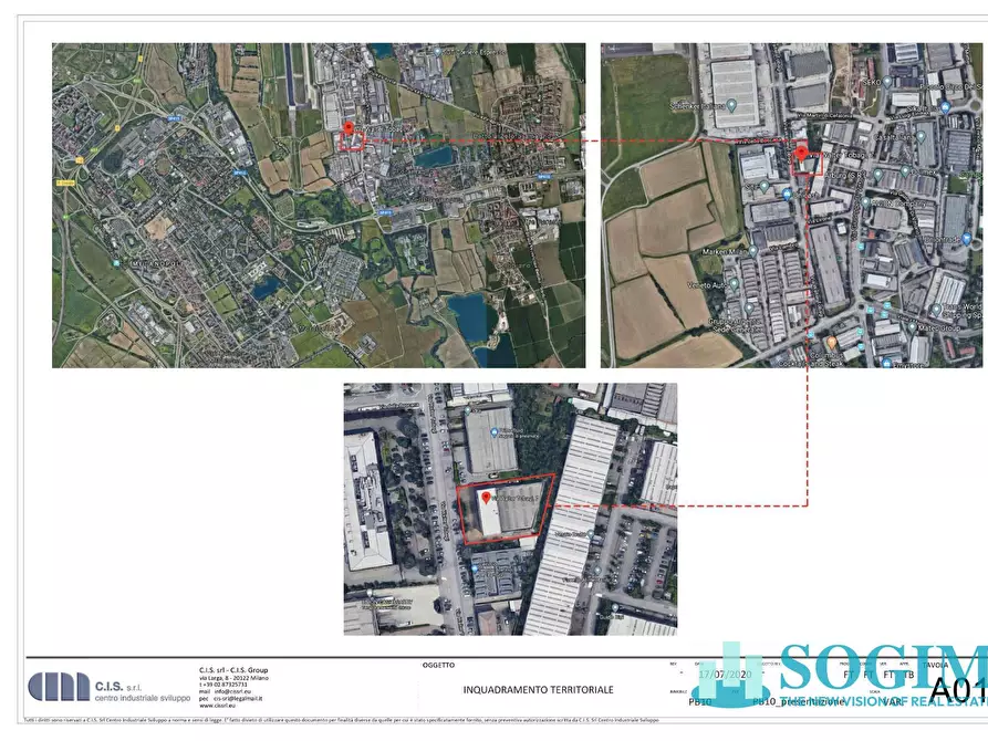 Immagine 3 di Capannone industriale in vendita  a Peschiera Borromeo