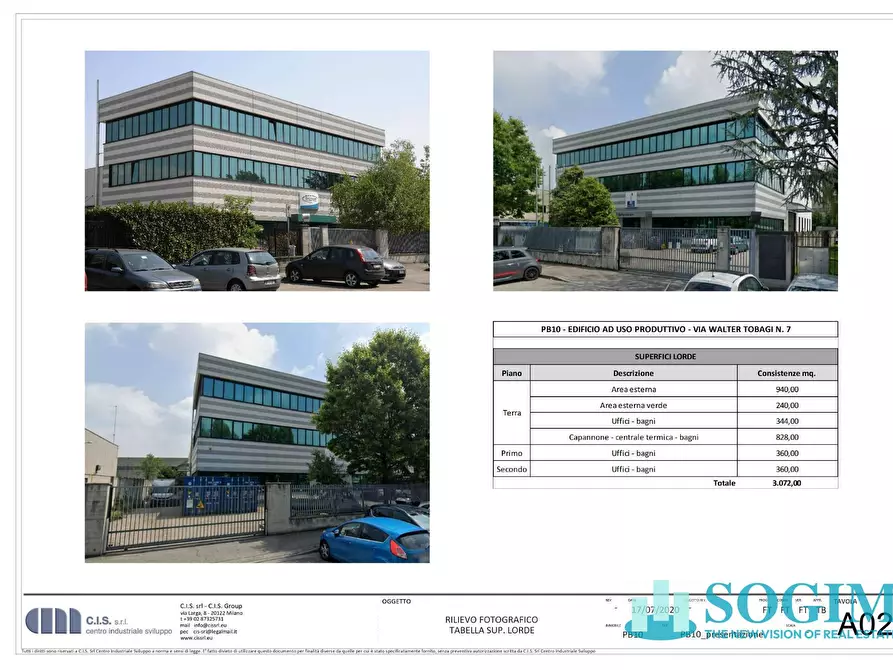 Immagine 4 di Capannone industriale in vendita  a Peschiera Borromeo