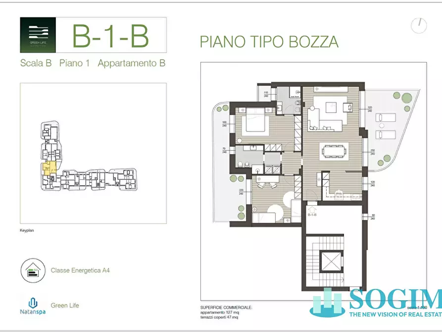Immagine 7 di Appartamento in vendita  in via Tazzoli 15 a Monza