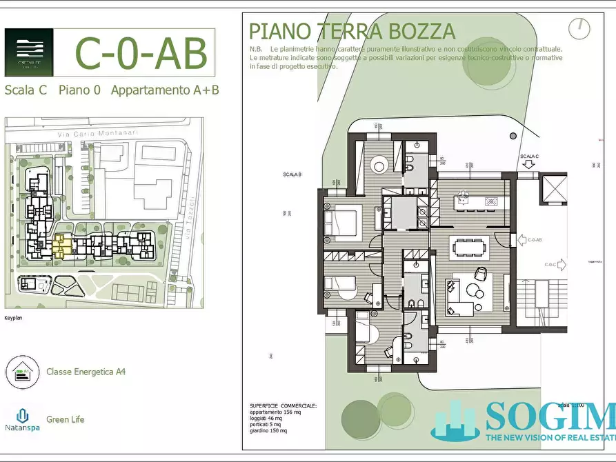 Immagine 10 di Appartamento in vendita  in via Tazzoli 15 a Monza
