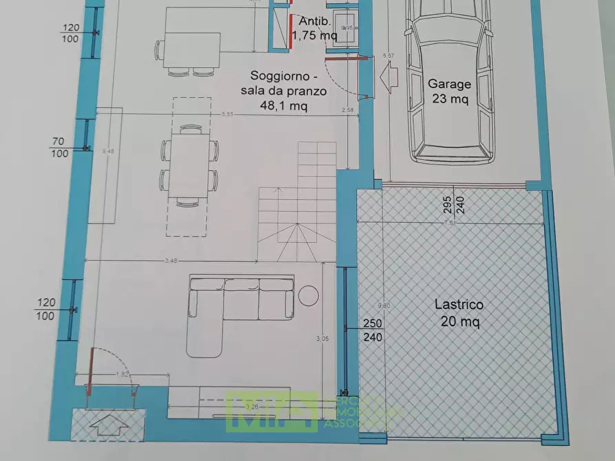 Immagine 2 di Casa indipendente in vendita  in Via Rossini snc a Pedaso