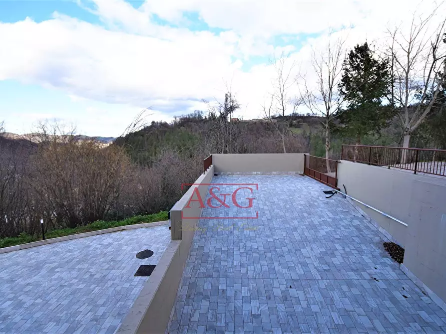 Immagine 32 di Villetta a schiera in vendita  in Via Domenico Sbarra 70 a Montefortino