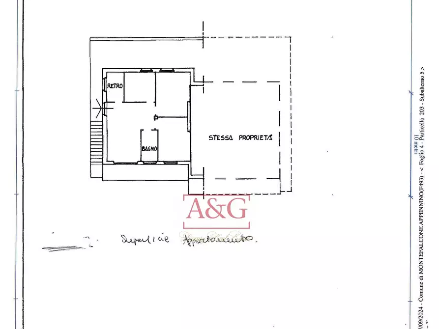 Immagine 37 di Villetta a schiera in vendita  in contrada luogo di sasso a Montefalcone Appennino