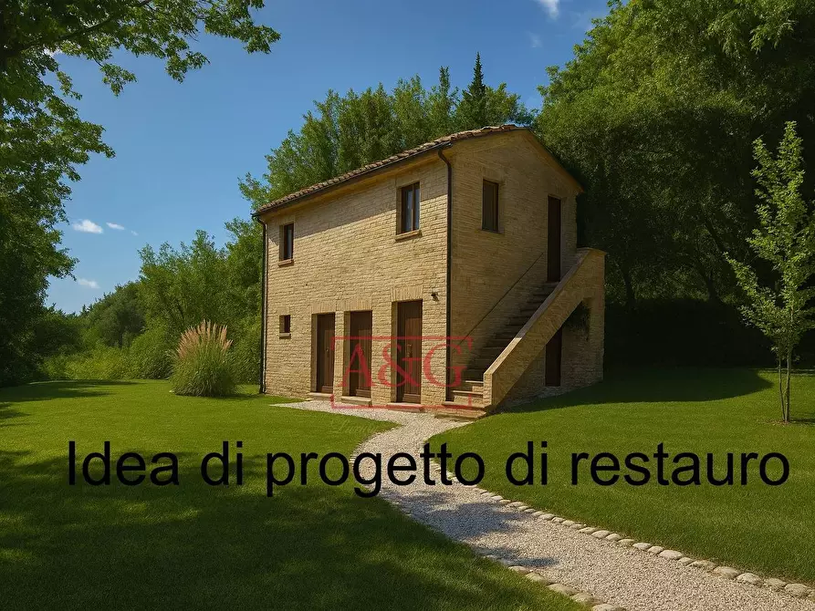 Immagine 1 di Rustico / casale in vendita  in Via Bresciano a Massa Fermana