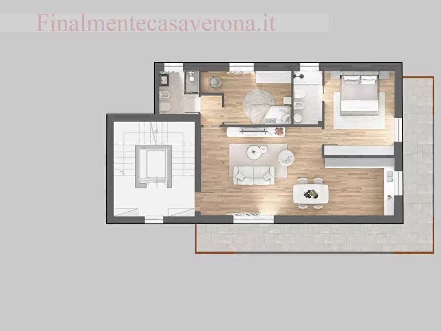 Immagine 10 di Locale commerciale in vendita  in via Roveggia 78 a Verona