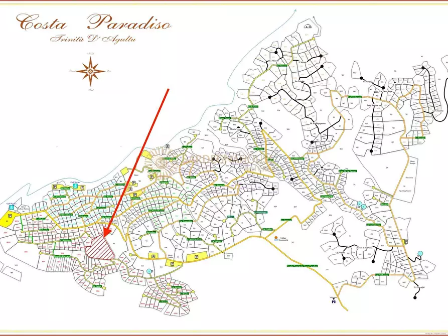 Immagine 2 di Terreno residenziale in vendita  a Trinità D'agultu E Vignola