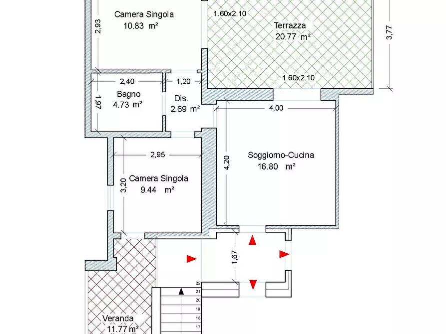 Immagine 2 di Appartamento in vendita  in Via veneto a Badesi